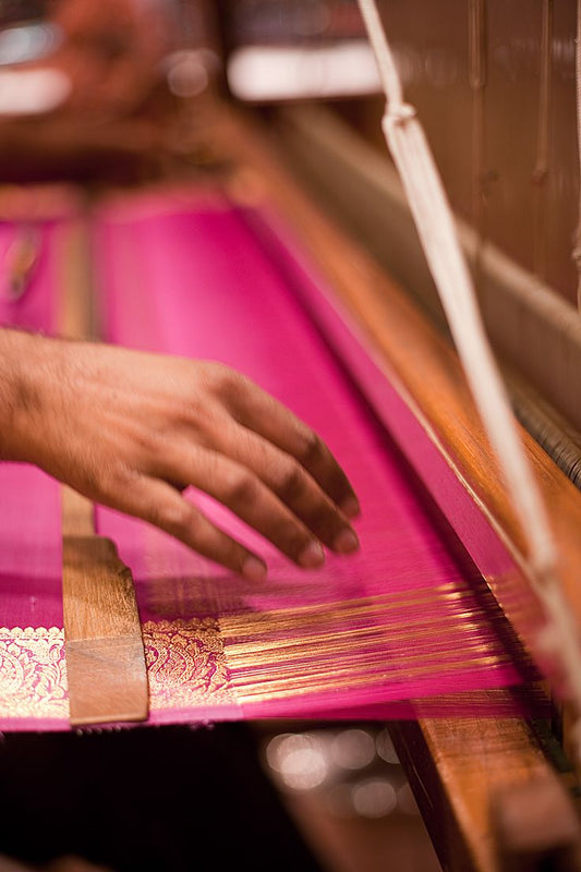 Features of Authentic Chanderi Silk Saree