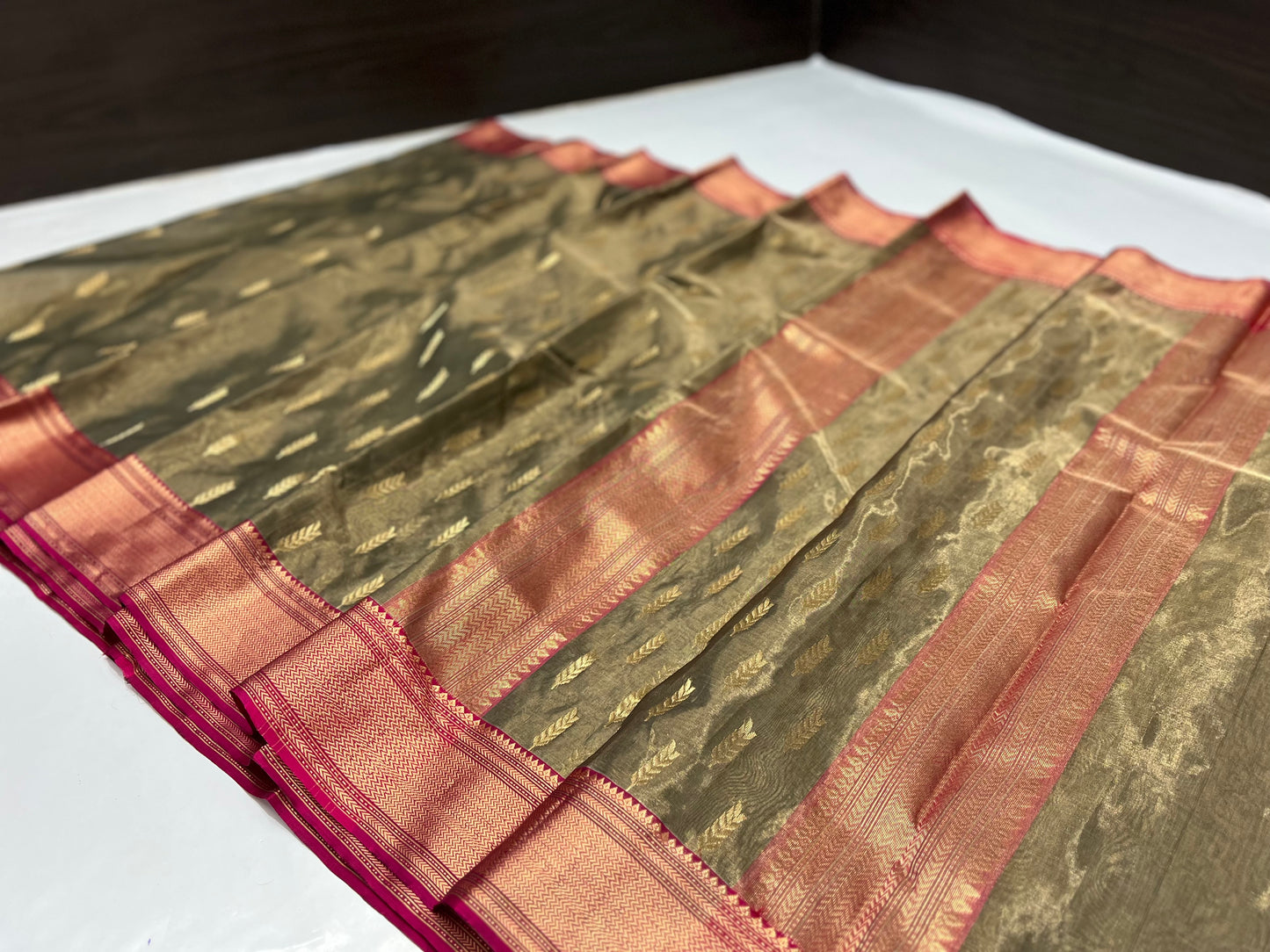 CHANDERI TISSUE SILK SAREE