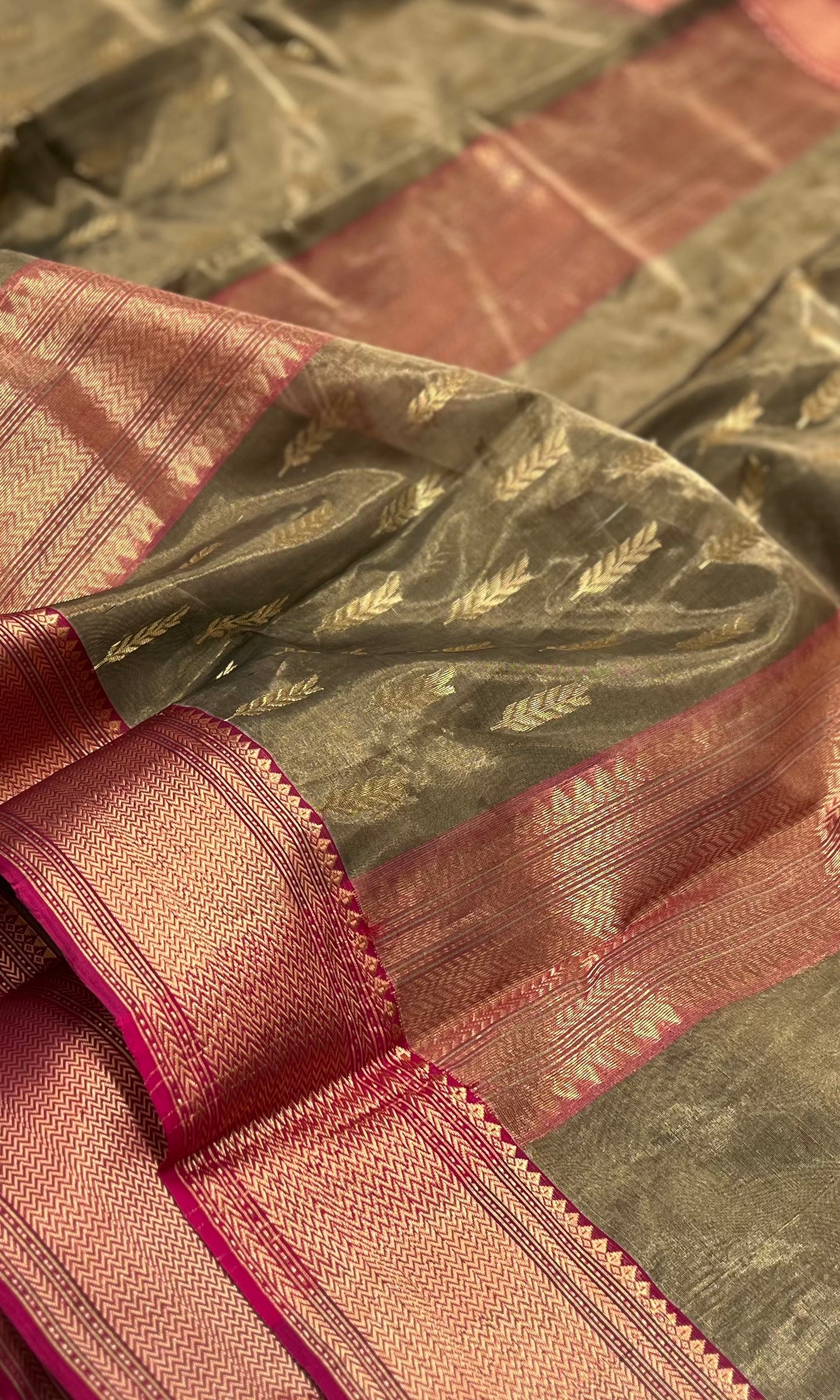 CHANDERI TISSUE SILK SAREE