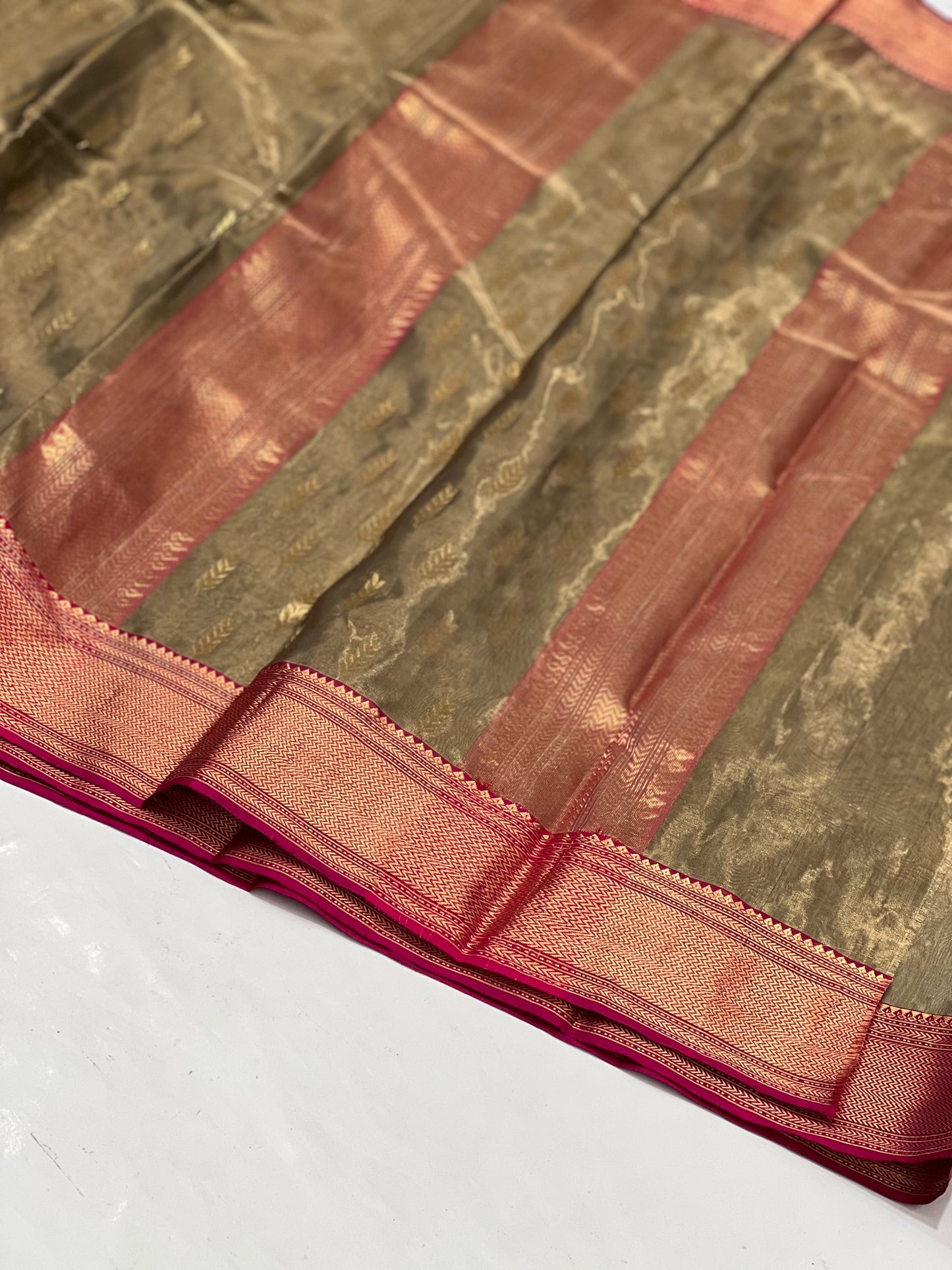 CHANDERI TISSUE SILK SAREE