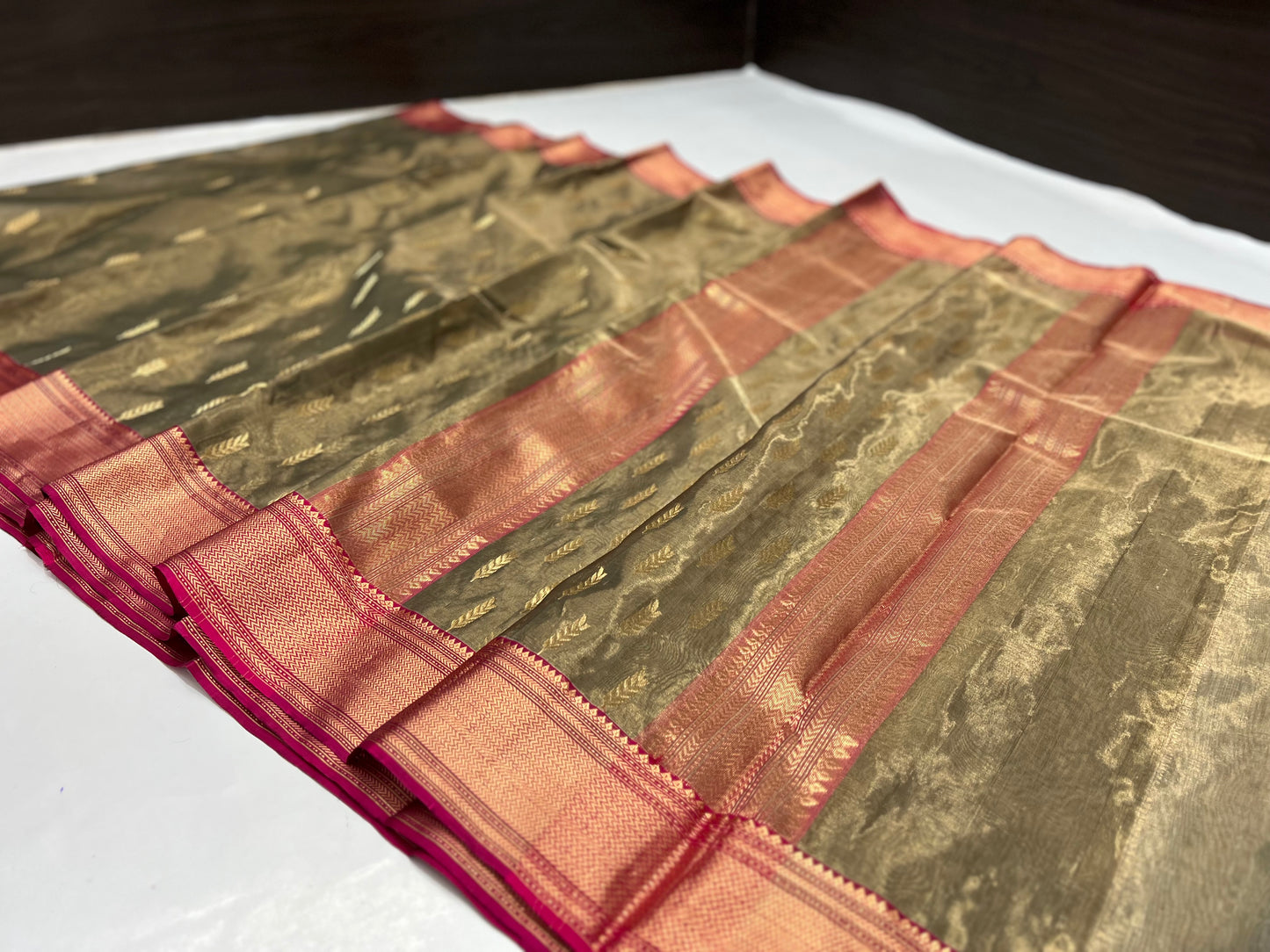 CHANDERI TISSUE SILK SAREE